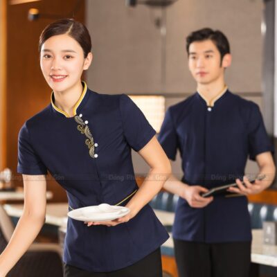 Đồng phục nhà hàng Trung Hoa truyền thống 1