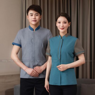 Đồng phục nhà hàng Việt Nam duyên dáng 5