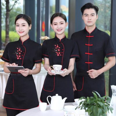 Đồng phục nhân viên phục vụ bàn chuyên nghiệp 6
