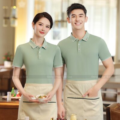 Đồng phục pha chế nhà hàng tiện lợi 1