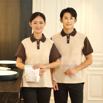 Đồng phục phục vụ nhà hàng lịch sự NH250087 1