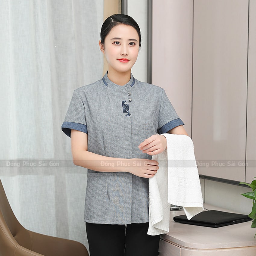 Đồng phục phục vụ nhà hàng tiệc cưới cao cấp 2