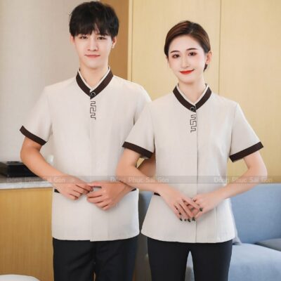 Đồng phục quán ăn bình dân tiện lợi NH250089 4