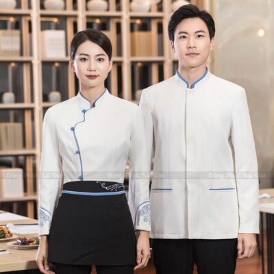 Đồng phục trong nhà hàng lịch sự NH250101 4