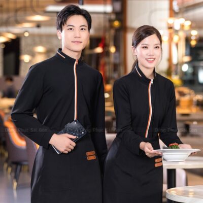 In áo đồng phục nhà hàng chất lượng NH250104 1