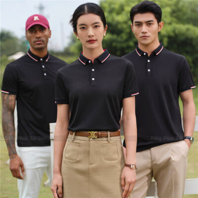 Mẫu áo polo đồng phục công ty đẹp - cao cấp xu hướng