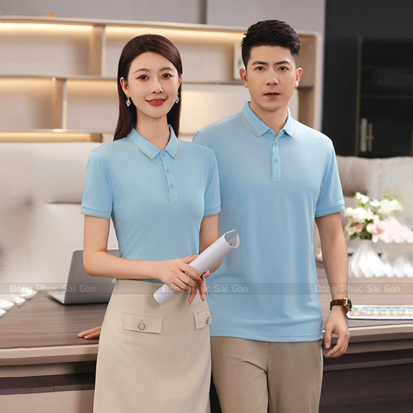 Mẫu áo polo đồng phục công ty độc đáo