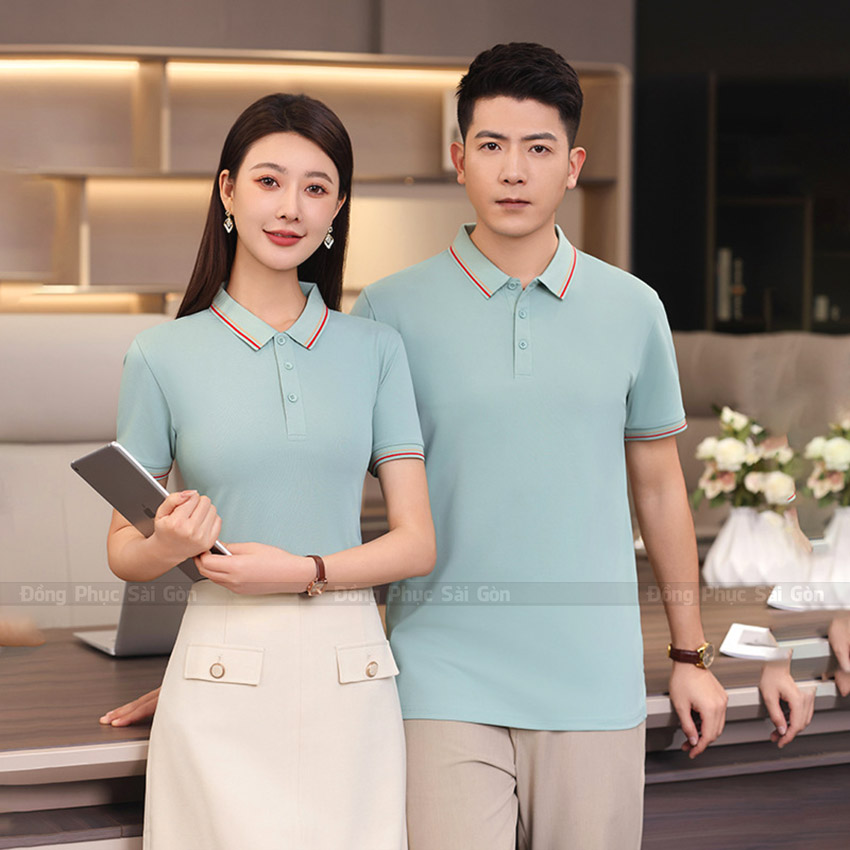 Mẫu áo polo đồng phục công ty độc đáo