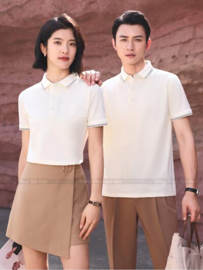 Mẫu áo thun đồng phục công ty đẹp và hiện đại AT250043 3