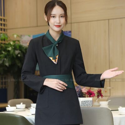 Mẫu đồng phục hiện đại trong quán ăn 3