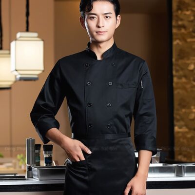 Mẫu đồng phục nhà bếp đẹp và sang trọng 1