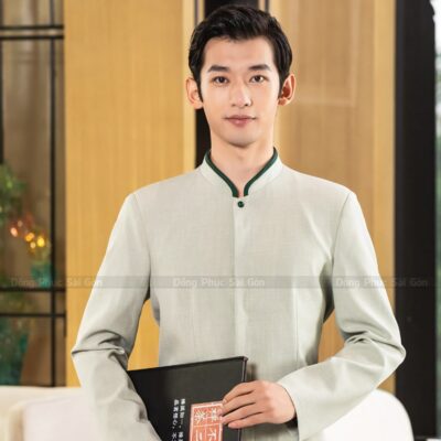 Mẫu đồng phục nhà hàng hải sản năng động NH250059 5