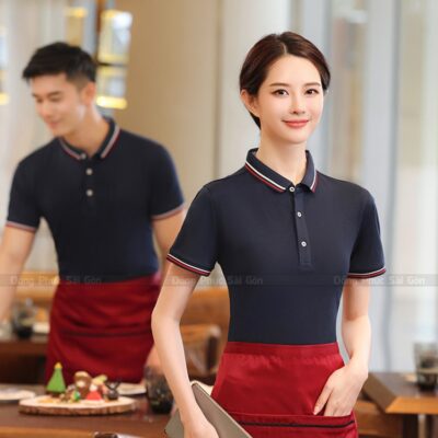 Mẫu đồng phục nhà hàng Hàn Quốc phong cách 1