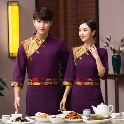 May áo đồng phục quán ăn chuyên nghiệp 1