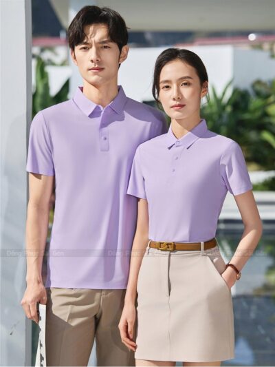 May áo thun đồng phục có cổ đẹp 5