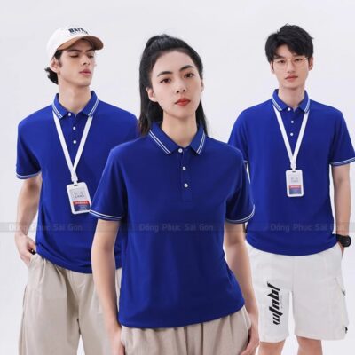 May áo thun đồng phục công sở lịch sự 1