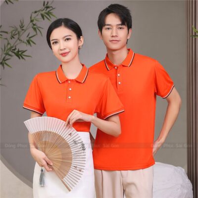 May áo thun đồng phục giá rẻ HCM 1