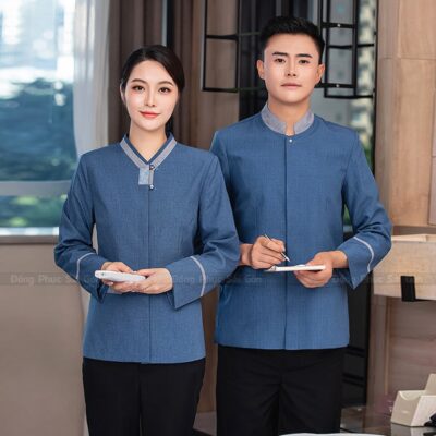 May đo đồng phục nhà hàng vừa vặn 5