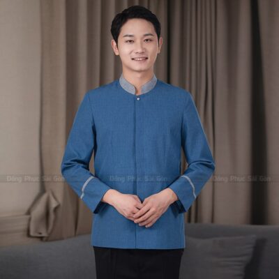 May đồng phục quản lý nhà hàng tiệc cưới sang trọng 1