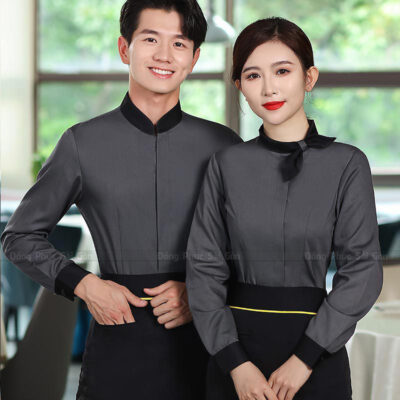 Sản xuất áo đồng phục nhà hàng đẹp và độc đáo 5