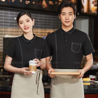 Sản xuất áo đồng phục quán ăn bền đẹp 1