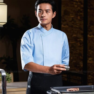 Sản xuất đồng phục đầu bếp 1