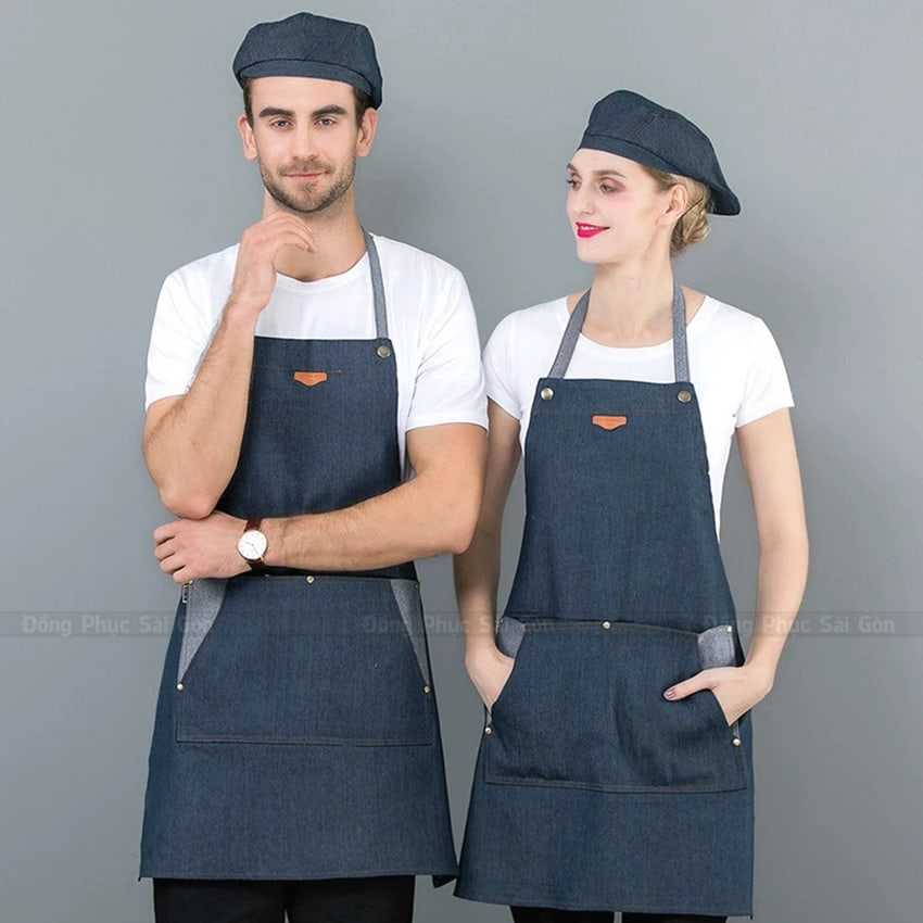 Tạp dề in logo theo yêu cầu 1