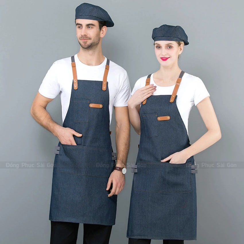 Tạp dề in logo theo yêu cầu 3