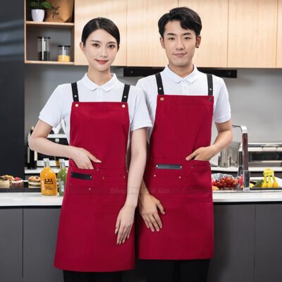 Tạp dề phục vụ đa dạng mẫu 1