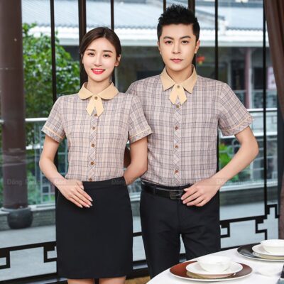 Xưởng may đồng phục nhà hàng lớn 1