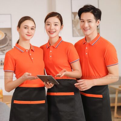 Áo đồng phục cafe chất lượng 1