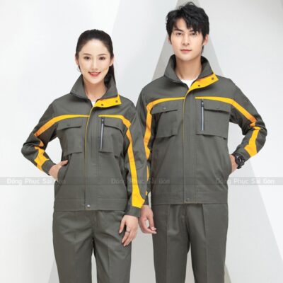 Áo đồng phục công nhân bền đẹp 1