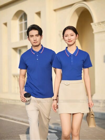 Áo đồng phục công ty du lịch thoải mái