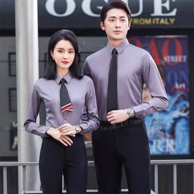Áo đồng phục công ty sơ mi chuyên nghiệp 1