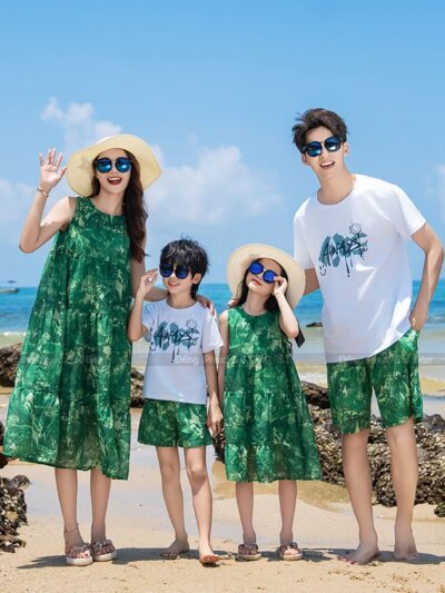 Áo đồng phục du lịch biển năng động 3
