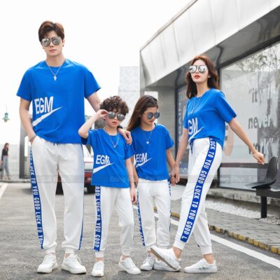 Áo đồng phục gia đình 4 người GD250073