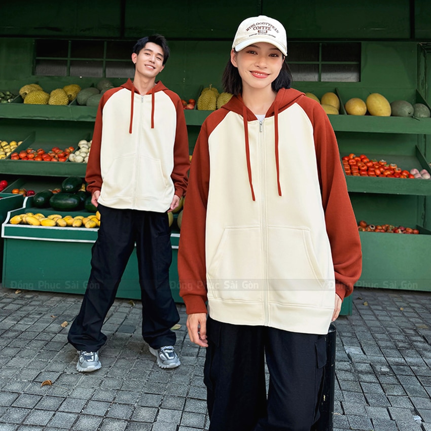 áo đồng phục hoodie cá tính 1
