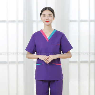 Áo đồng phục nha khoa YT250051 2