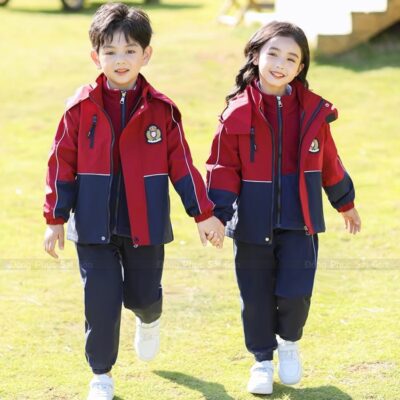 áo khoác đồng phục cấp 1 tiêu chuẩn 2