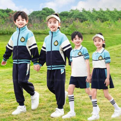 áo khoác đồng phục học sinh tiểu học 4