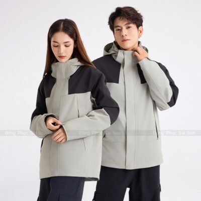 áo khoác đồng phục in logo theo yêu cầu 1