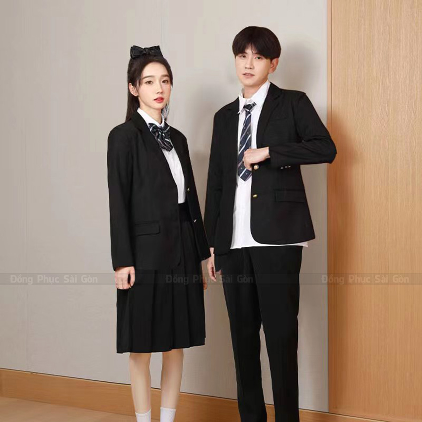 áo khoác vest đồng phục học sinh đẹp 2