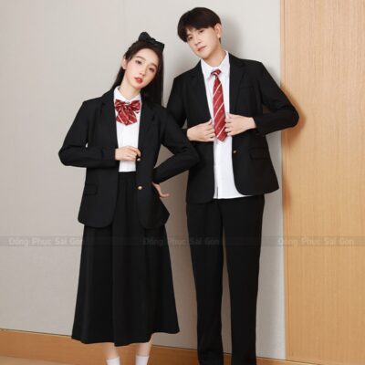 áo khoác vest đồng phục học sinh đẹp 3