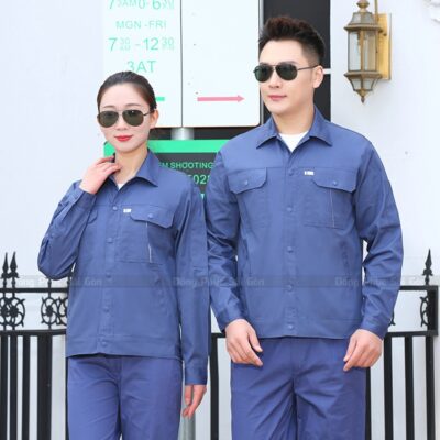 áo phông đồng phục công nhân 3