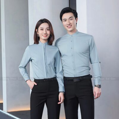 Áo sơ mi đồng phục cơ quan SM250067 1