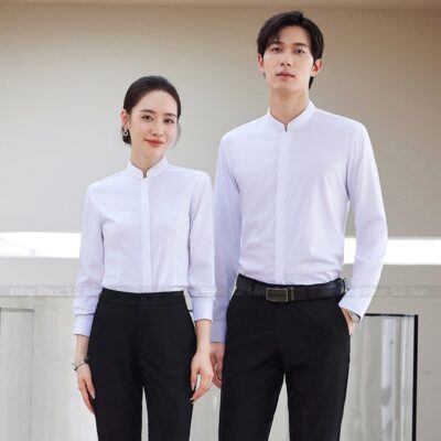 Áo sơ mi đồng phục công sở chuyên nghiệp 1
