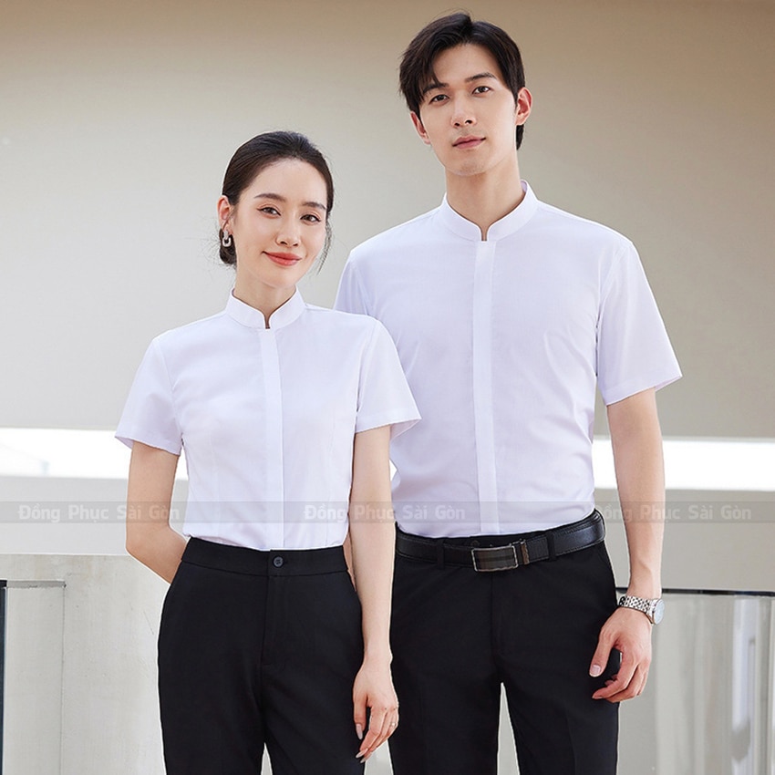 Áo sơ mi đồng phục công sở chuyên nghiệp 3