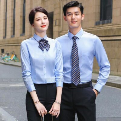 Áo sơ mi đồng phục giá rẻ chất lượng 1