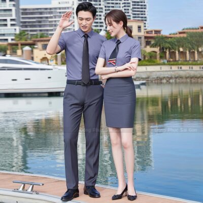 Chuyên cung cấp đồng phục công sở nam nữ 2