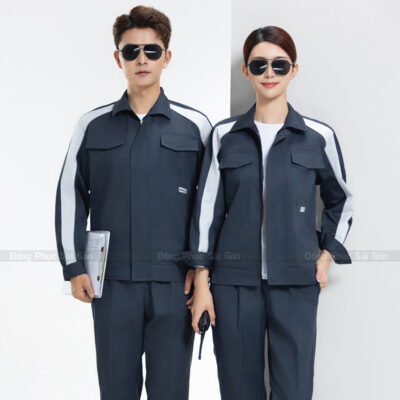 Chuyên may đồng phục công nhân giá tốt 1